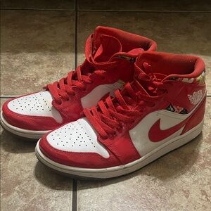 Jordan 1 Red and White (Barcelona)